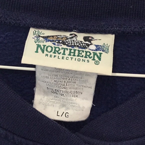 Vtg sweatshirt jacket - Picture 2 of 4